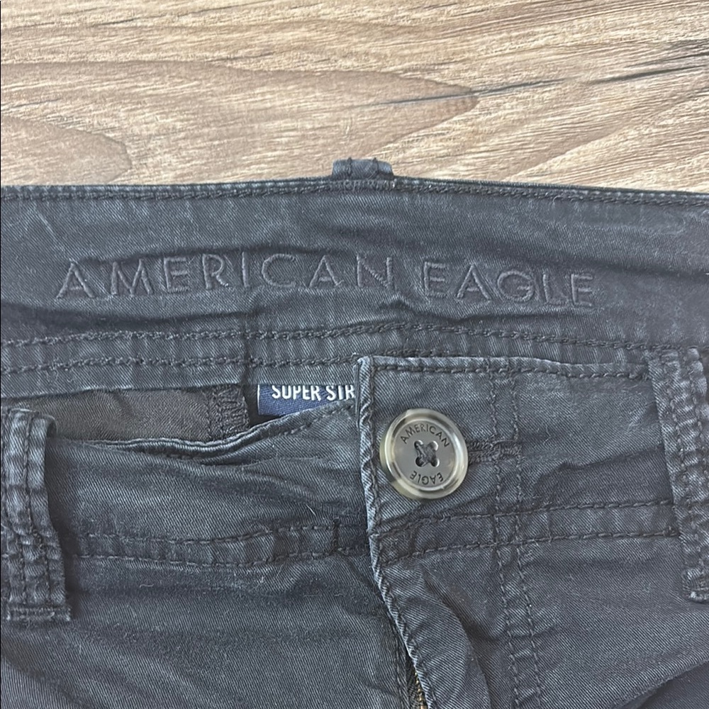 black american eagle low rise shortie shorts!! - Picture 4 of 4